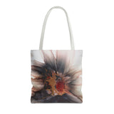 Abstract Floral Tote Bag – Watercolor Ink Bloom All-Over Print