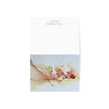 Echos of Gratitude Abstract fluid Alcohol Ink — Blank Note Cards (Set of 1 0r 10)