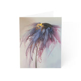 Beautifully Bold Greeting Cards — Elegant Pink & Purple Bloom (Single or Multi-Pack)