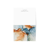 Carried By Grace Greeting Cards – Abstract Fluid Alcohol Ink Note Cards (Single, 10)